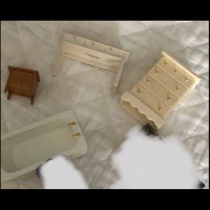 6 piece dollhouse furniture